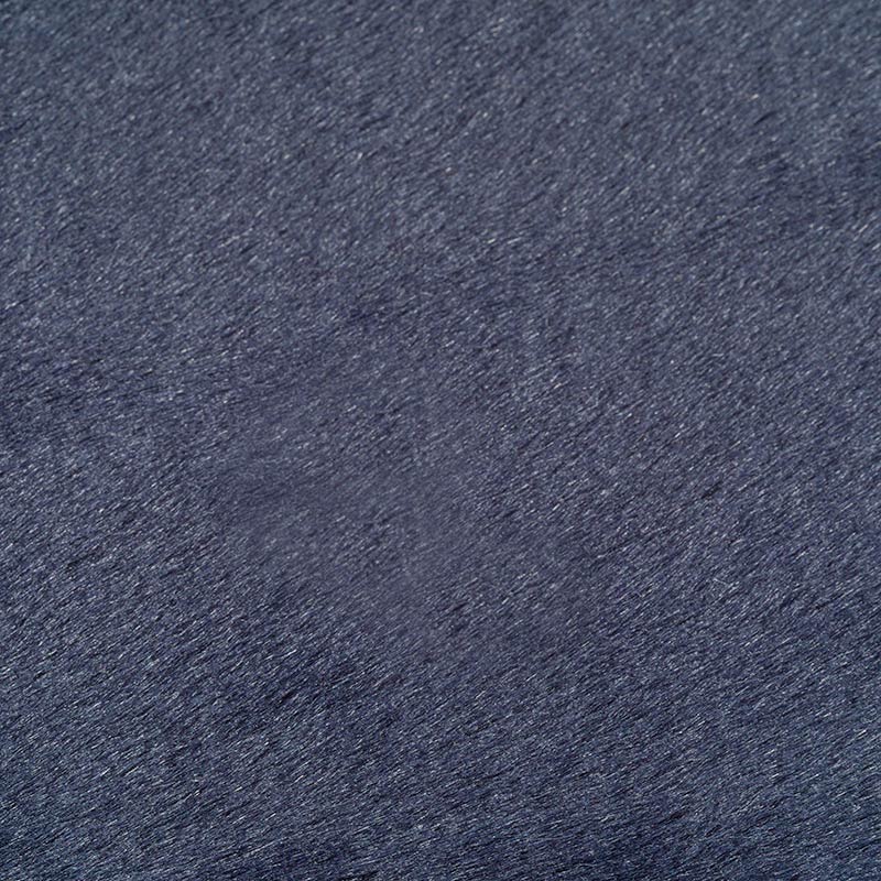 15HD0804-1 navy blue fox and rabbit fur for garment