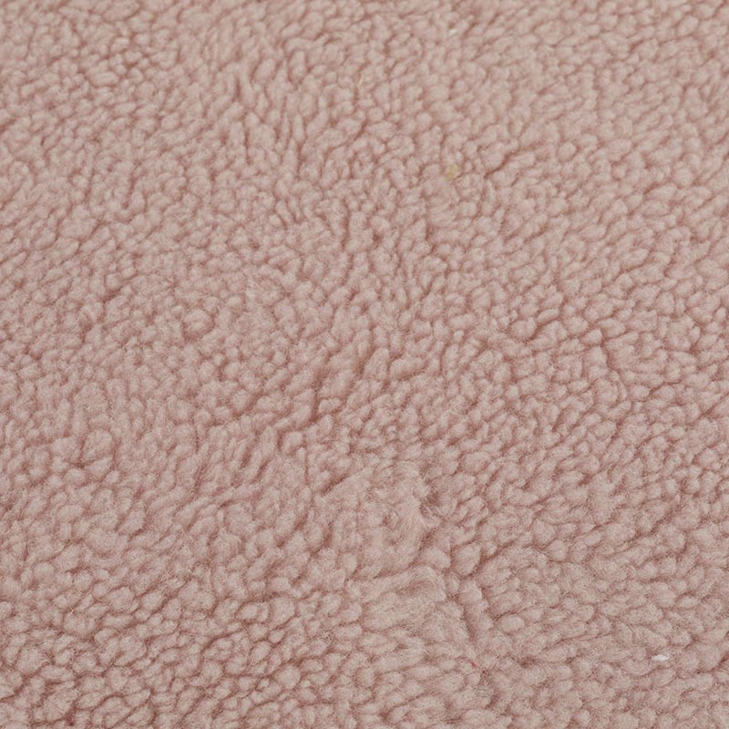 21HP0017 pink faux wool fur high pile lamb fur