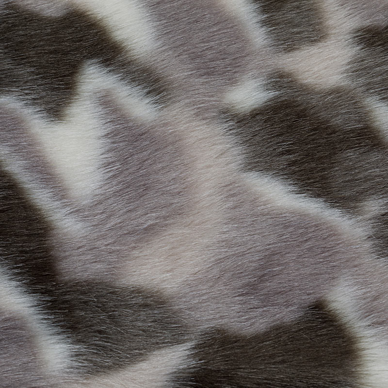 18HD1110-1 camouflage jacquard fur for garment