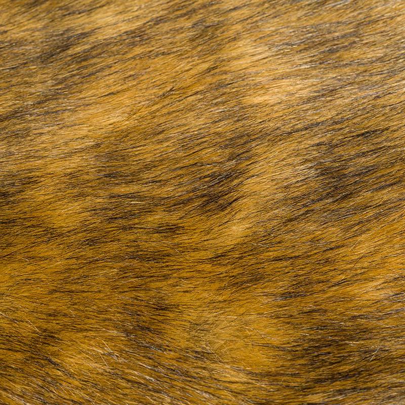 21HD0518-2 faux racoon fur tip-dying long pile fur