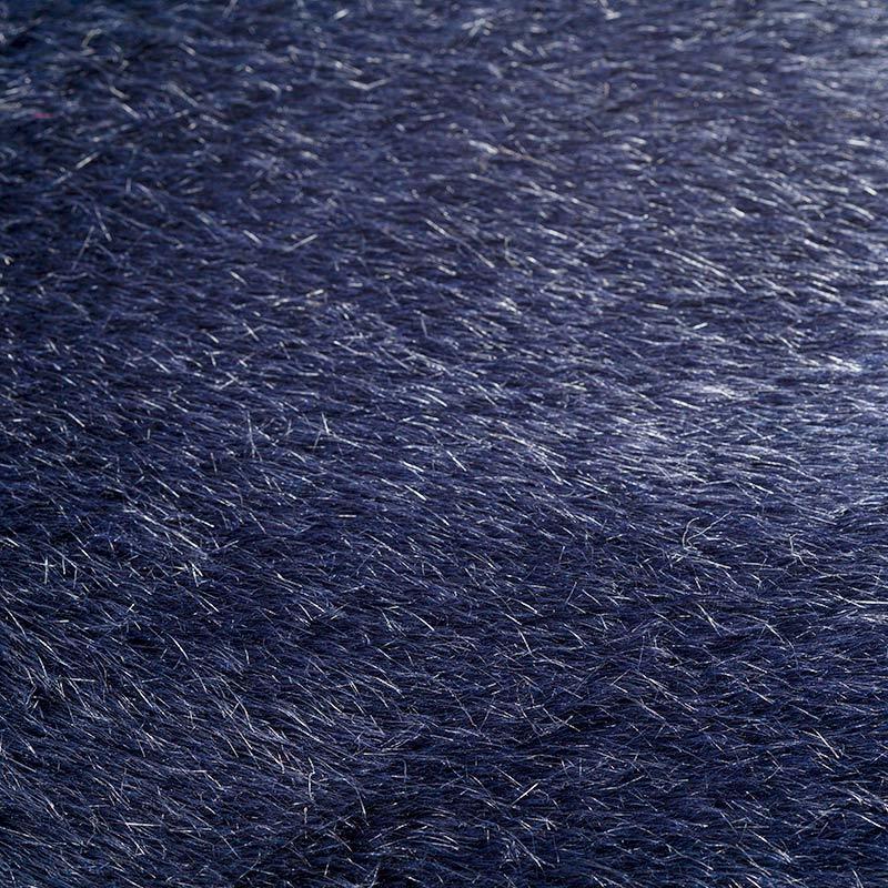 14HD0912-4 blue artificcial fox and rabbir fur for garment