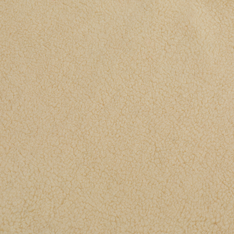19H0531-1 cream white low pile faux lamb fur