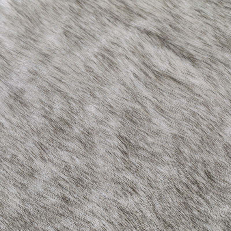 19HD1112-2 fake fur fabric tip-dying high pile 