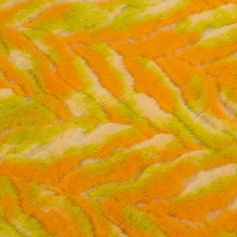 7HH0418-8 bright color jacquard plain fur