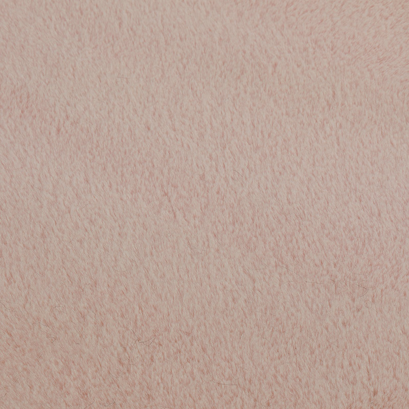 8HP0048 pink fur polyester faux rabbit fur fabric