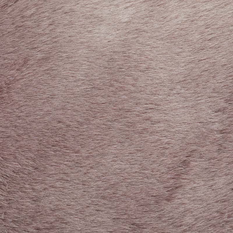 21HP0002 lotus root powder rabbit fur faux polyester fur